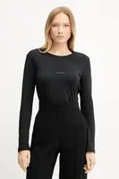 Bavlnené tričko s dlhým rukávom Armani Exchange