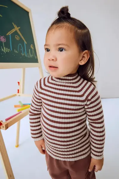 Tričko s dlhým rukávom pre bábätká Mayoral