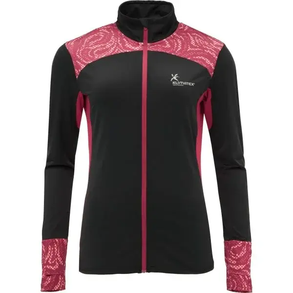 Klimatex ALICE1 Dámska bežecká mikina, čierna, veľkosť