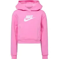Nike SPORTSWEAR CLUB FLEECE Dievčenská mikina, ružová, veľkosť
