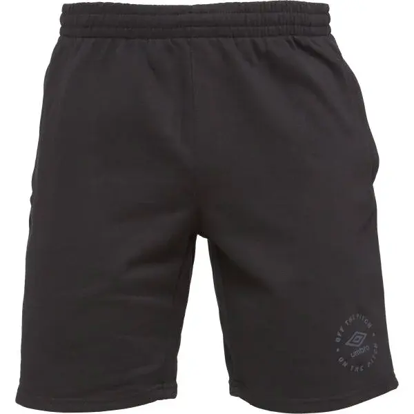 Umbro RLXD SHORT SPORTS ESSENTIALS Pánske kraťasy, čierna, veľkosť
