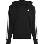 adidas ESSENTIALS 3-STRIPES FRENCH TERRY Pánska mikina, čierna, veľkosť XXL