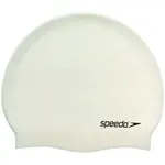Speedo PLAIN FLAT CAP Plavecká čiapka, biela, veľkosť