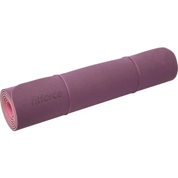 Fitforce YOGA MAT FIT6 Joga podložka, fialová, veľkosť
