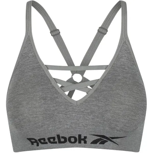 Reebok MARYNA Dámska podprsenka, sivá, veľkosť