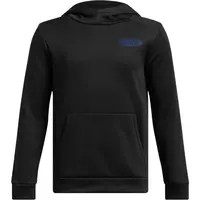 Under Armour ARMOUR FLEECE GLITCH Chlapčenská mikina, čierna, veľkosť S
