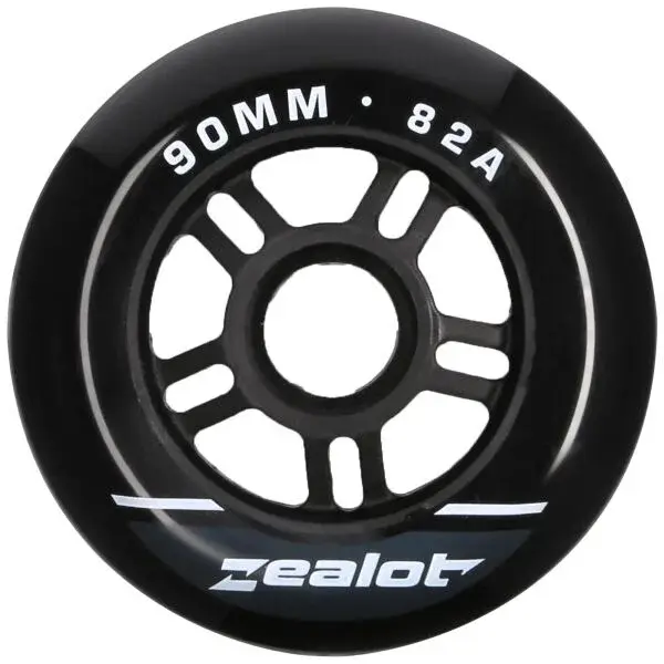 Zealot INLINE WHEELS 4 PACK 90-82A Set in-line koliesok, čierna, veľkosť