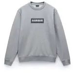 Napapijri B-BOX LOGO Pánska mikina, sivá, veľkosť