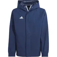 adidas ENT22 AW JKTY Juniorská futbalová bunda, tmavo modrá, veľkosť