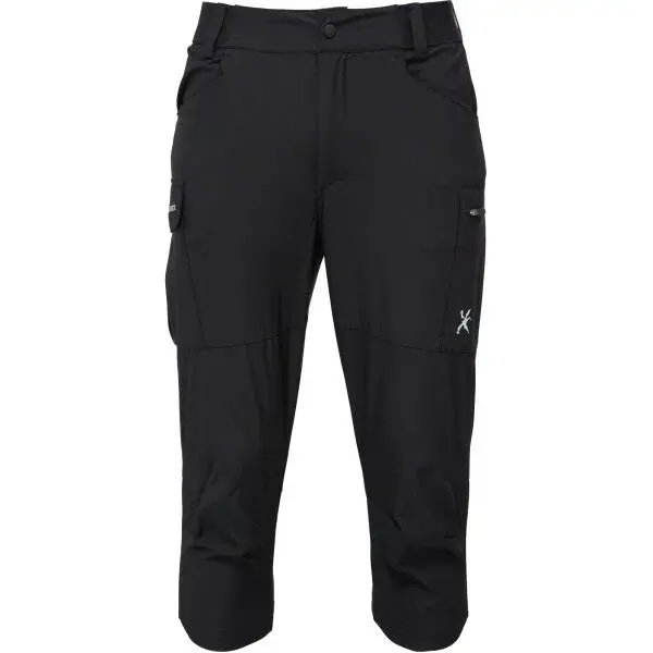 Klimatex LOZANO Pánske outdoorové 3/4 nohavice, čierna, veľkosť