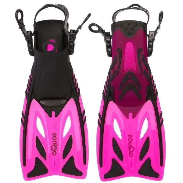 AQUOS PELICAN JR Juniorské potápačské plutvy, ružová, veľkosť
