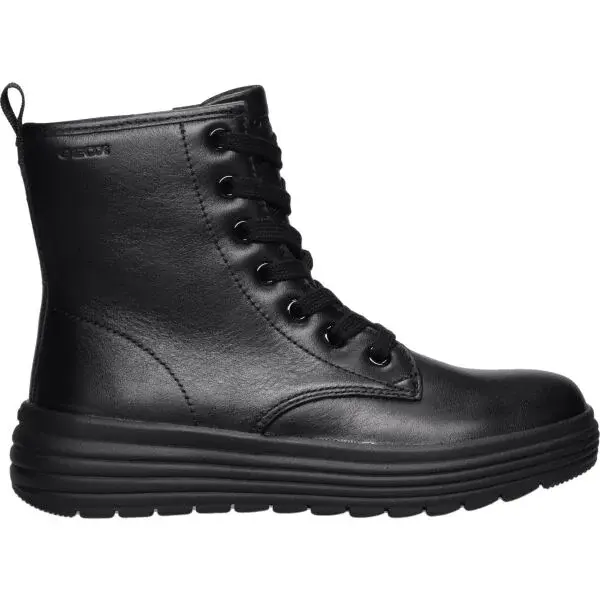 Geox J PHAOLAE G. A Dievčenské členkové topánky, čierna, veľkosť