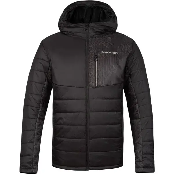 Hannah WILLY Pánska zateplená bunda, čierna, veľkosť