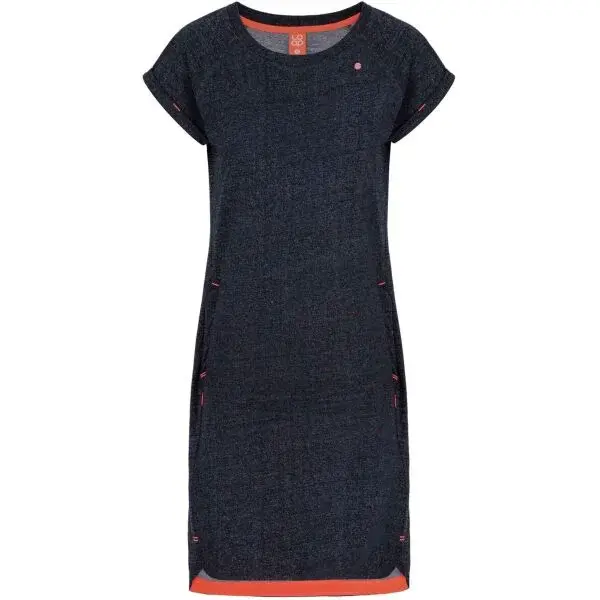 LOAP EDGY Dámske šaty, tmavo modrá, veľkosť