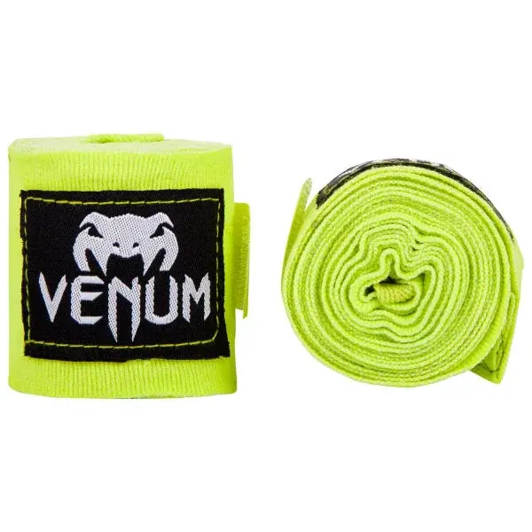 Venum KONTACT BOXING HANDWRAPS - 2,5M Boxerské bandáže, svetlo zelená, veľkosť