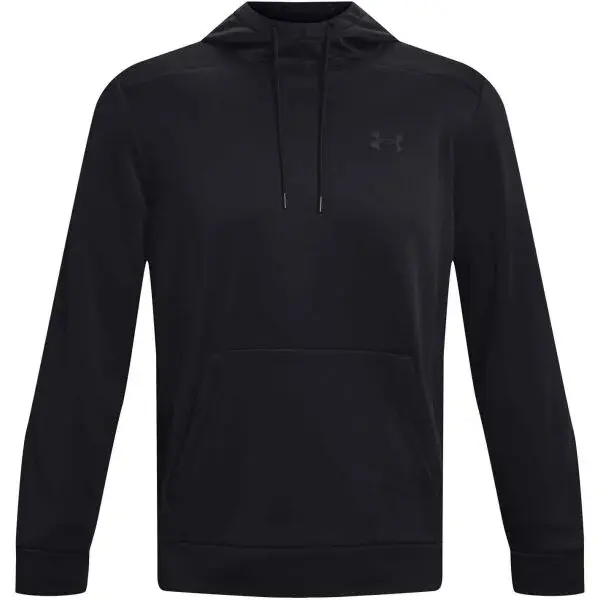 Under Armour ARMOUR FLEECE HOODIE Pánska mikina, čierna, veľkosť
