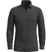 Smartwool CLASSIC THERMAL MERINO BL 1/4 ZIP Pánske termo tričko, tmavo sivá, veľkosť