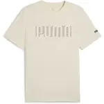 Puma SPORT GRAPHIC TEE Pánske tričko, béžová, veľkosť