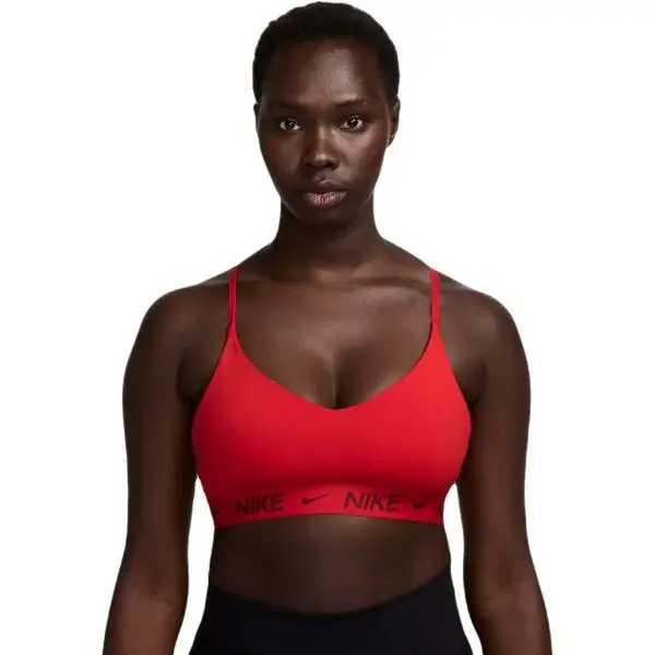 Nike INDY Dámska športová podprsenka, červená, veľkosť