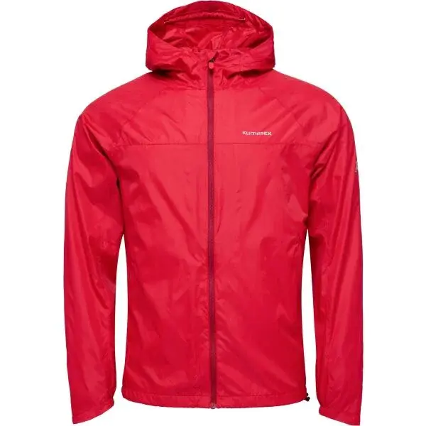 Klimatex ADAIR Pánska ľahká funkčná bunda, červená, veľkosť