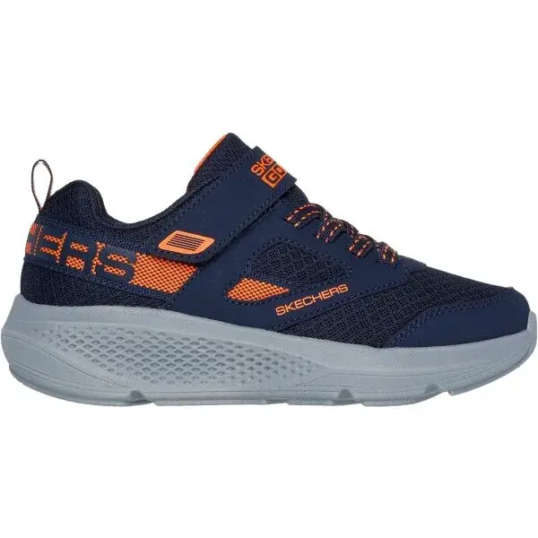 Skechers GO RUN ELEVATE - ASTONISHING SPEED Detská voľnočasová obuv, tmavo modrá, veľkosť
