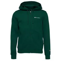 Champion SCRIPT SHOP Pánska mikina, tmavo zelená, veľkosť