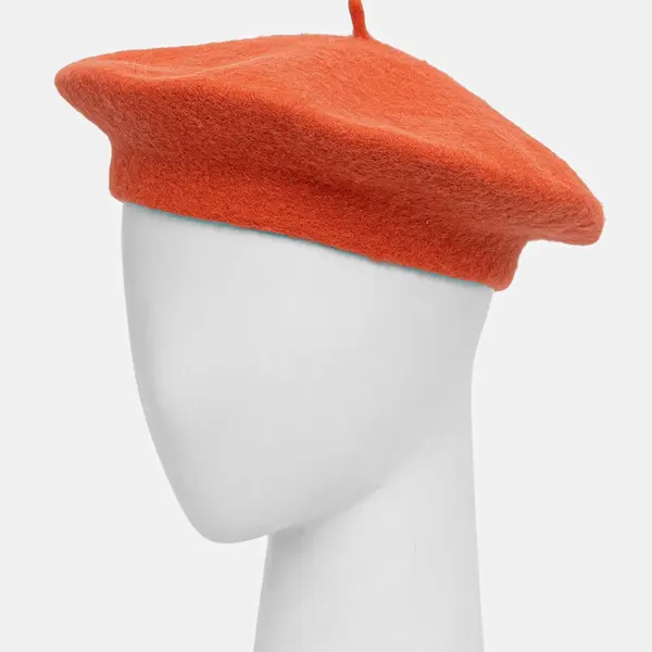 Vlněný baret United Colors of Benetton béžová barva, 6HPKD41HF