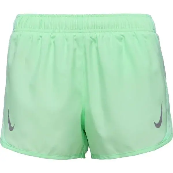 Nike DF TEMPO RACE SHORT W Dámske bežecké šortky, svetlo zelená, veľkosť
