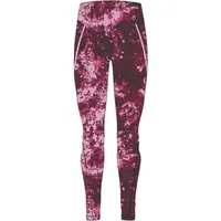 KARI TRAA ELLEN TIGHTS Dámske športové legíny, vínová, veľkosť