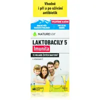 NatureVia Laktobacily 5 Imunita kapsuly na podporu imunitného systému 60 cps