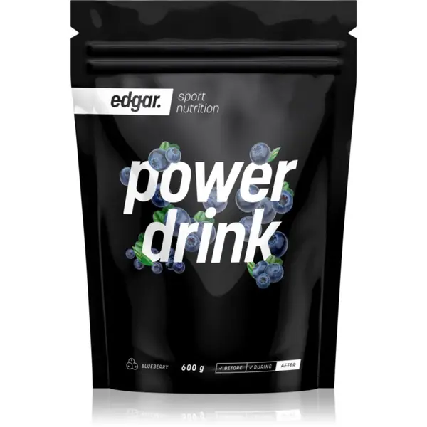 Edgar Power Drink podpora športového výkonu príchuť Blueberry 600 g