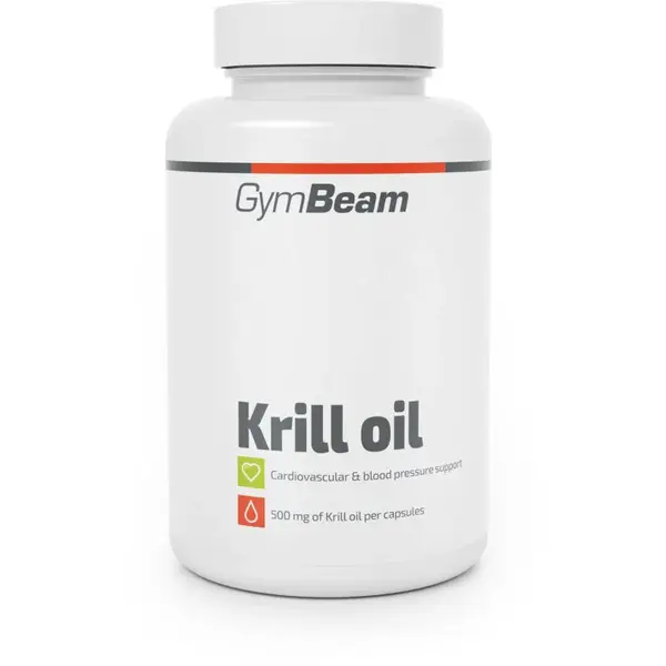 GymBeam Krill Oil podpora normálnej funkcie obehového systému 78 g