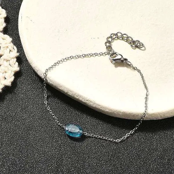 304 Stainless Steel  Link Bracelets for Women