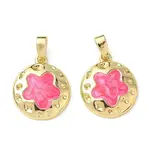 Brass Enamel Pendants