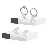 Transparent Acrylic & Plastic Rings Display Stands