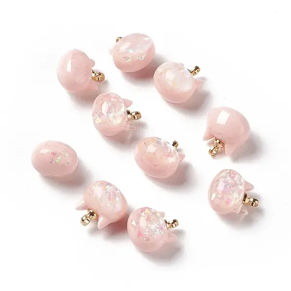 Sparkle Opaque Resin Charms