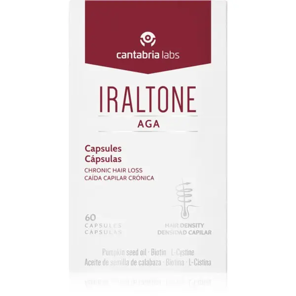 IRALTONE AGA kapsle pro oslabené vlasy 60 cps