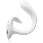 Satisfyer G for Goddess 1 vibrátor se stimulátorem klitorisu White 18.5 cm