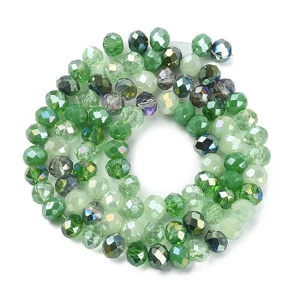 Electroplate Glass Beads Strands