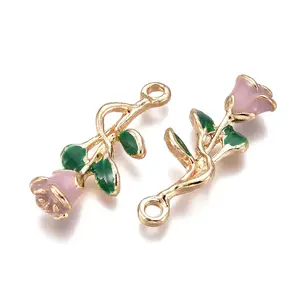 Alloy Enamel Pendants