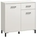 Kombinovaná komoda 2d1z lucida - bílá