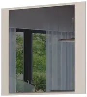 Předsíňové zrcadlo s led osvětlením baptiste - béžová