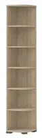 Rohový policový regál sloane - buk