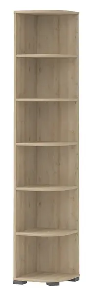 Rohový policový regál sloane - buk