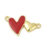 Brass Enamel Connector Charms