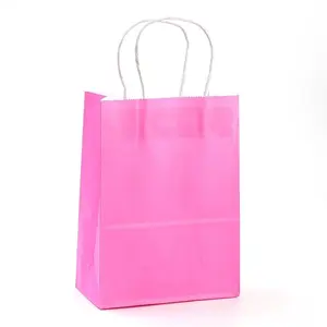 Pure Color Kraft Paper Bags
