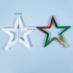 Christmas Hollow Star DIY Pendant Silicone Molds