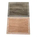 Rectangle Wooden Basket Bottoms