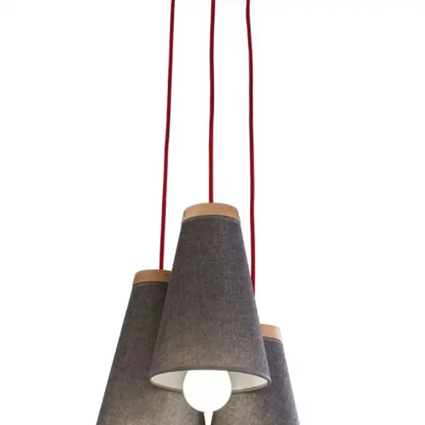 Stropní světlo columba - šedá