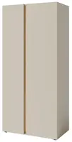 Dvoudveřová šatní skříň hailee - béžová/dub olejovaný